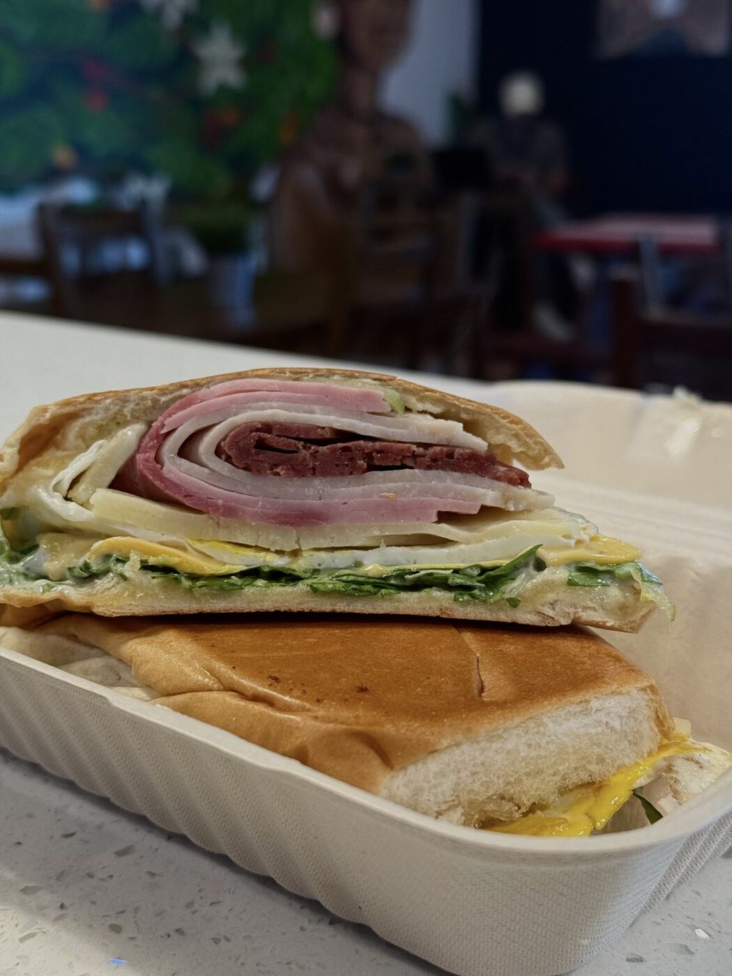 Sándwich El José, signature de El Cafecito